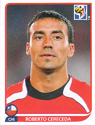 Roberto Cereceda Chile samolepka Panini World Cup 2010 #630